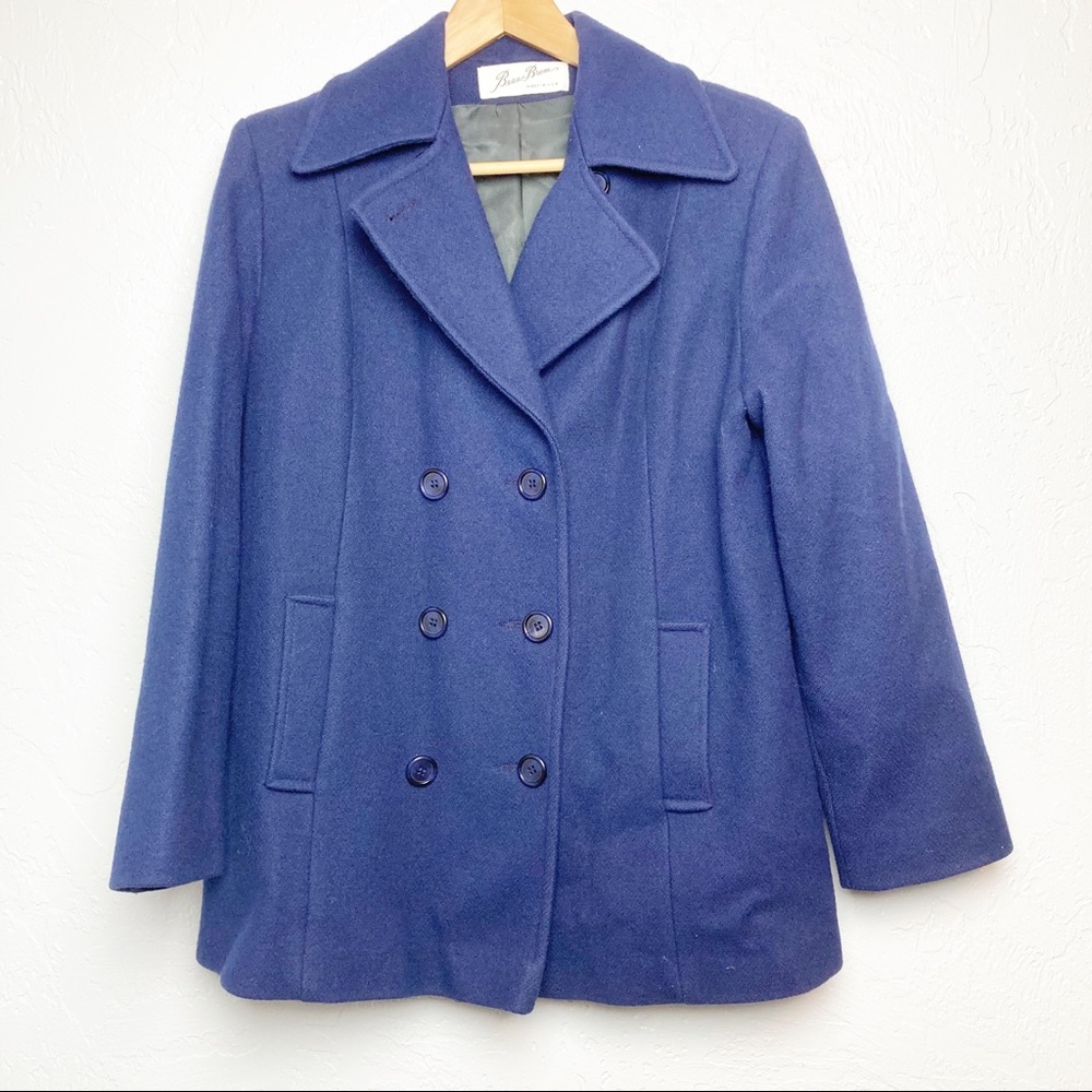 Vintage Beau Brem wool jacket blazer 6 Blue
